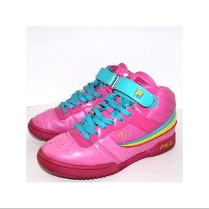 old school filas with the strap